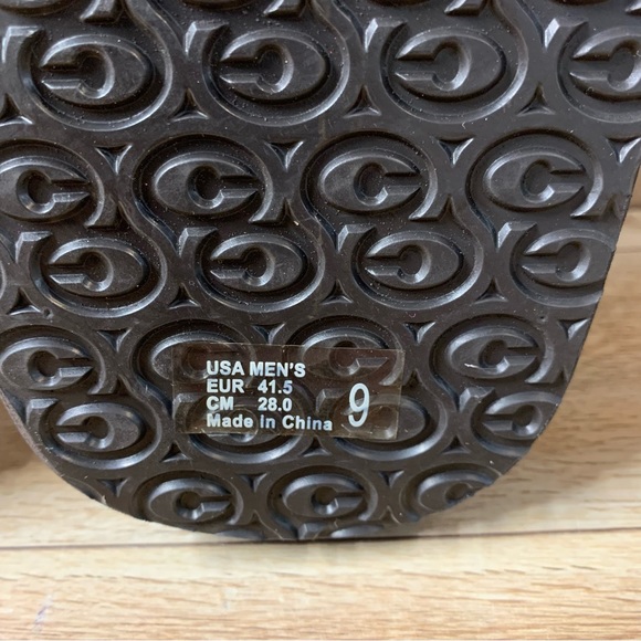 New! Cobian ARV 2 Sandals Flip Flops Thongs Men 9 Brown Java Beach Surf - Picture 8 of 10